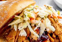 Instant Pot Pulled Pork with Tangy Coleslaw Recipe