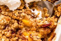 Perfect Peach Crisp Recipe: Easy Summer Dessert with Oats