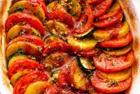 Crispy Zucchini Tomato Gratin Recipe — Easy Summer Vegetable Bake