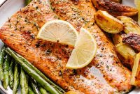 Perfectly Broiled Salmon: Simple Flaky Fillet Recipe