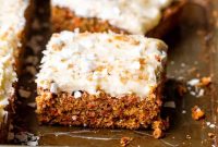Moist Carrot Sheet Cake Recipe for Parties and Gatherings