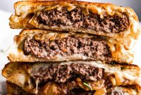 Classic Patty Melt Recipe: Crispy Rye Burger with Caramelized Onions