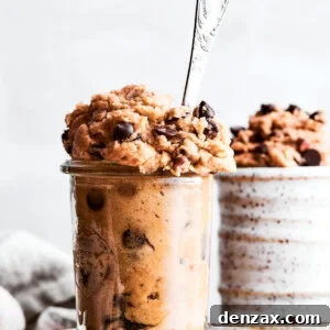 Edible cookie dough