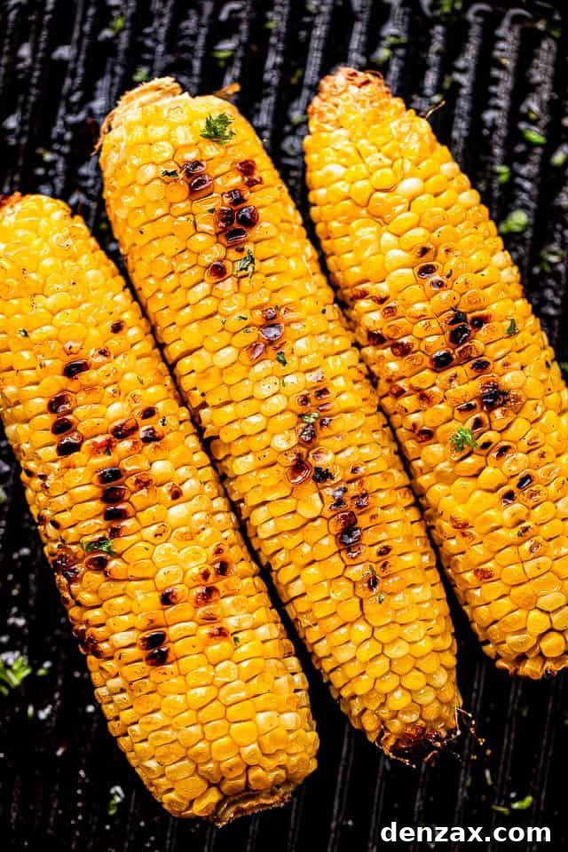 grilled corn on the cob