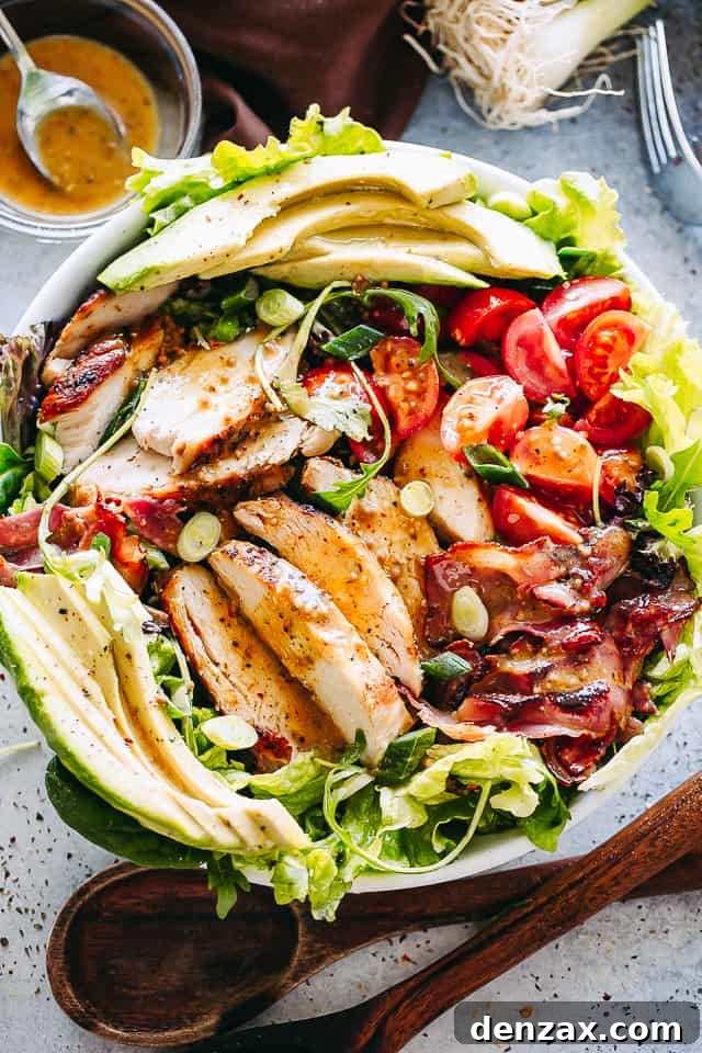 Chicken Bacon Avocado Salad