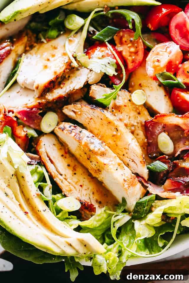 Chicken Bacon Avocado Salad