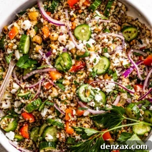 Jennifer Aniston’s Favorite Salad Recipe: Healthy, Easy & Delicious 2 Overhead shot of Jennifer Aniston's bulgur salad in a bowl.