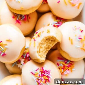 Close-up of anginetti cookies served on a platter.