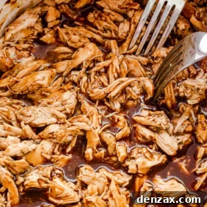shredding chicken in the slow cooker