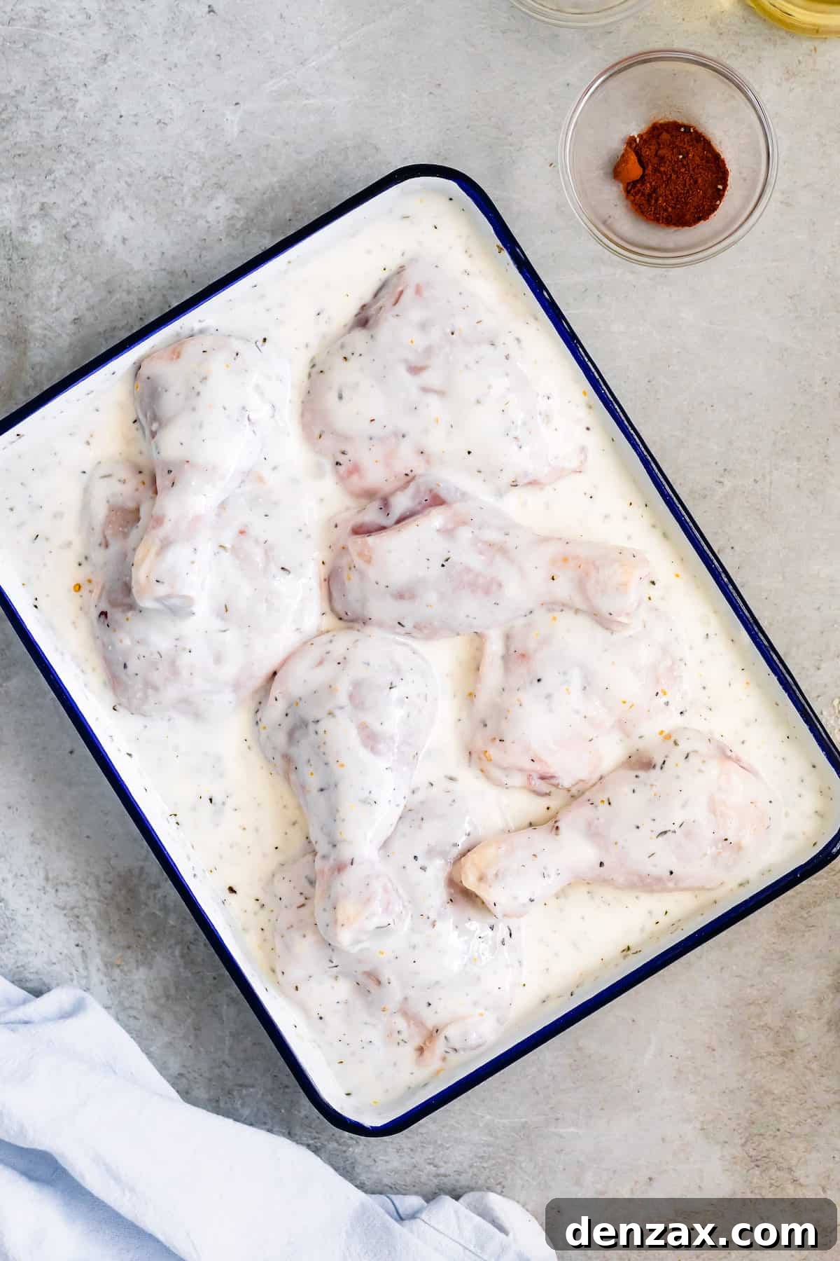 Buttermilk and Seasonings