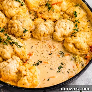 dutch oven with chicken and dumplings